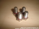 Several people have had concerns about the bolts leaking. These are special self sealing stainless steel bolts. They have a built in o-ring for a tight seal.