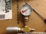 I later installed a pressure gauge so I could more accurately see what was going on with the pressure inside.