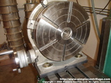This is a picture with the rotary table remounted.