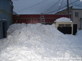 Christmas Eve 2008. It has been a long cold winter with a lot of shoveling.